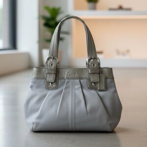 Coach Women’s SoHo Pleated Leather Shoulder Bag L1060-F15045